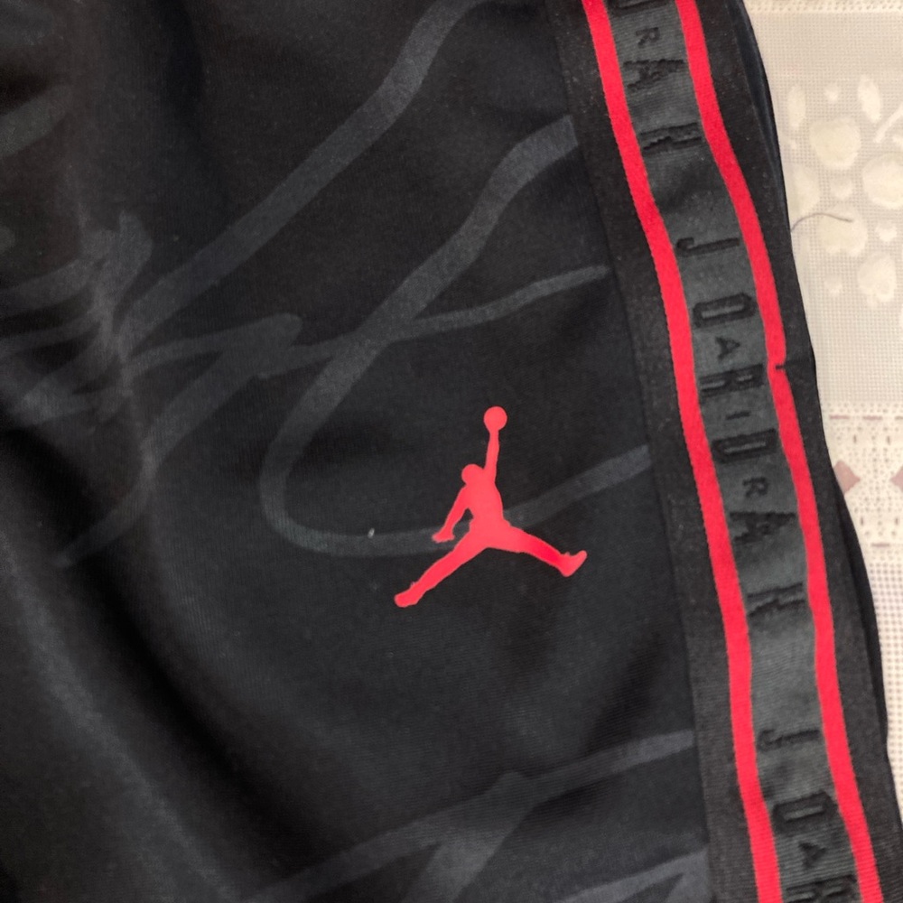 Jordan Jumpman Flight Allover Print Graphic Tricot Pants Size Large - Picture 12 of 14